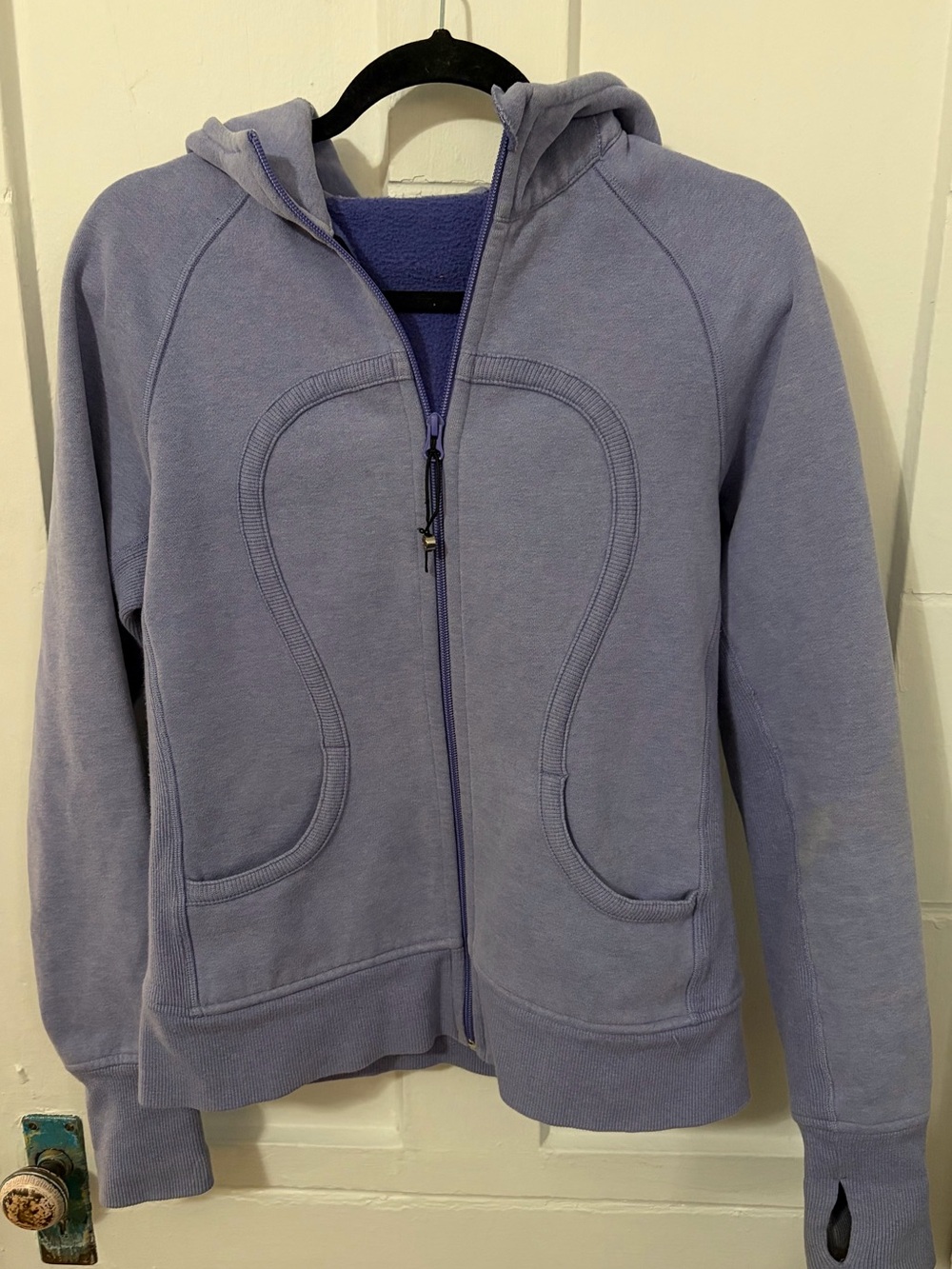 Lululemon Full Zip Scuba Hoodie
Jacket Heathered Size 8